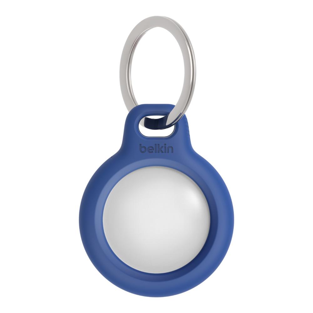 Belkin Apple AirTag Blue Secure Holder With Key Ring