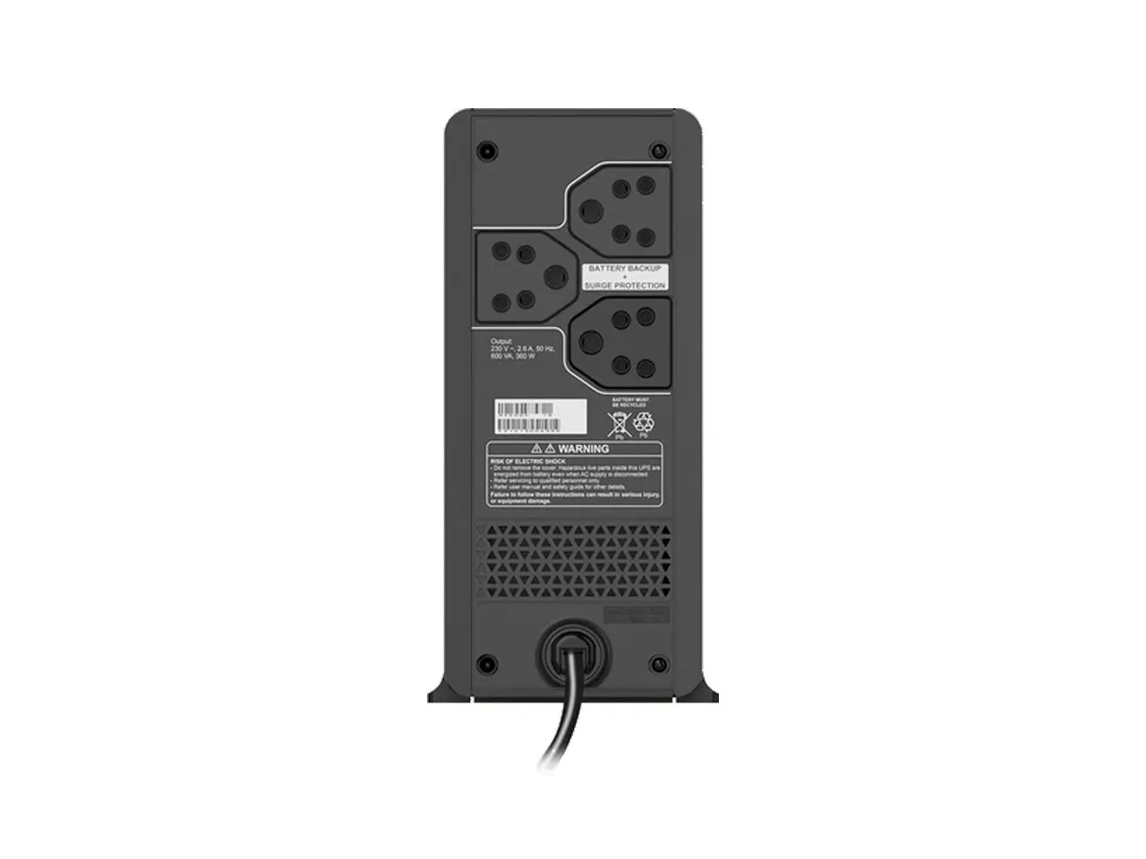 APC 230V BX600C-IN 600VA Back-UPS