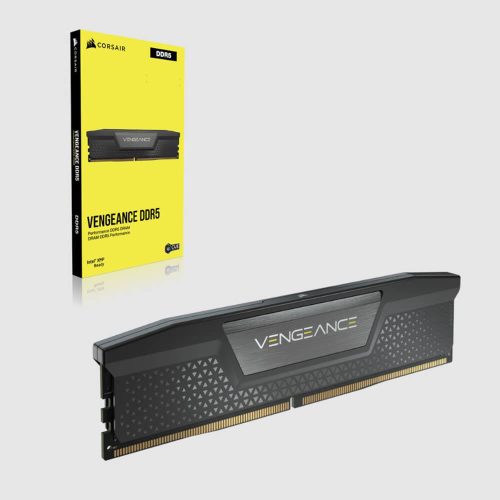 Corsair VCorsair VENGEANCE 32GB (1x32GB) DDR5 DRAM 5200MHz Memory Kit BlackENGEANCE 32GB (1x32GB) DDR5 DRAM 5200MHz Memory Kit Black