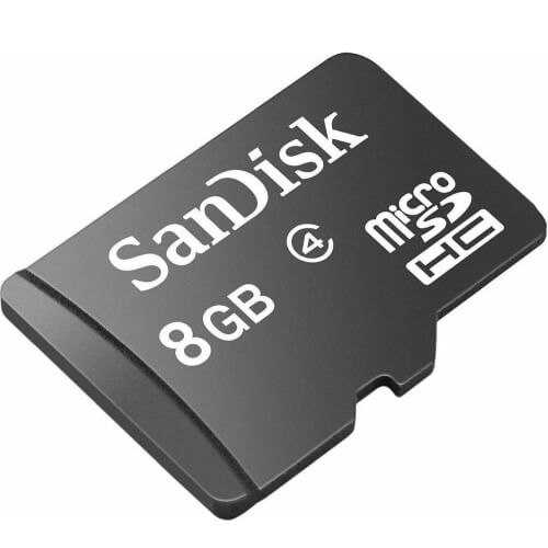 SanDisk 8GB SDSDQM-008G-B35 microSDHC Memory Card