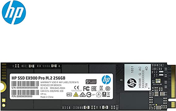 HP EX900 Pro 256GB NVMe Internal PC SSD