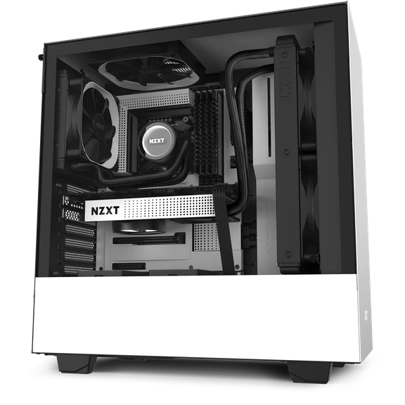 Nzxt H510 Flow Mid Tower WHITE BLACK Cabinet Case