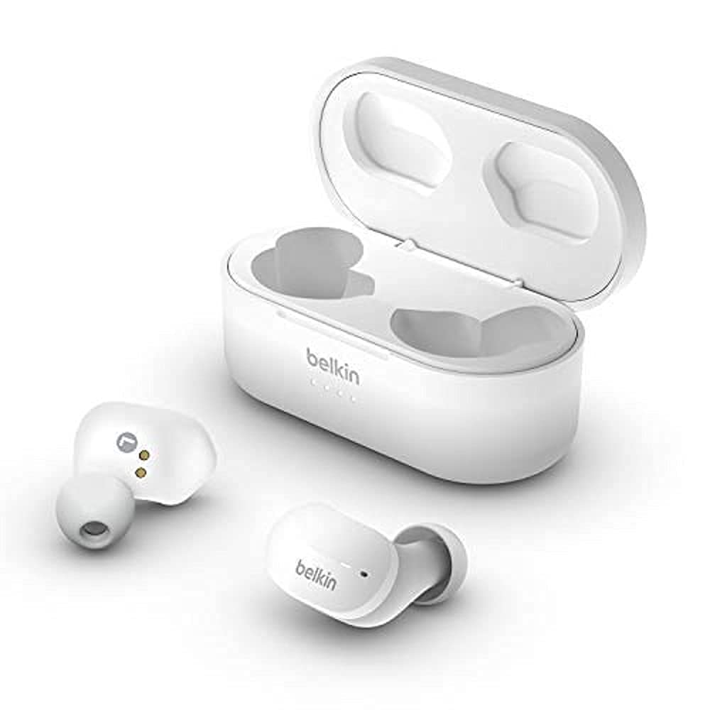 Belkin SOUNDFORM True Wireless In-Ear Headphones (White)