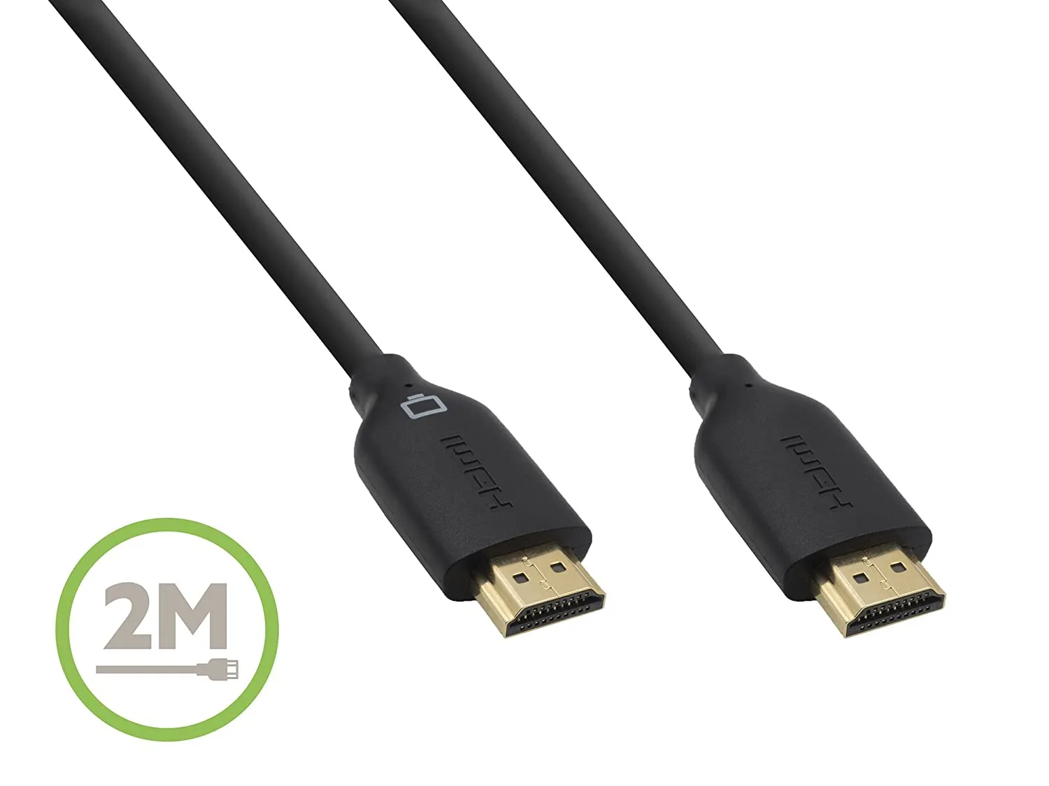 Belkin High Speed HDMI Cable Supports Ethernet, 4KGold Plated Audio Return (6.6 Feet,Black)
