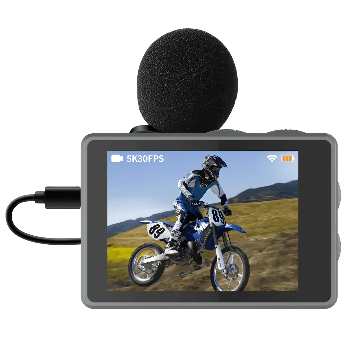 IZI Click Plus 5K Action Camera - 170 Wide Angle, Anti-Shake EIS - Image 2