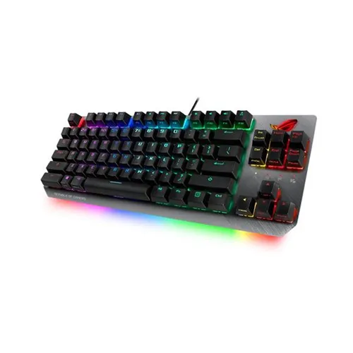Asus ROG Strix Scope TKL Wired Mechanical RGB Gaming Keyboard - Cherry MX Red Switches