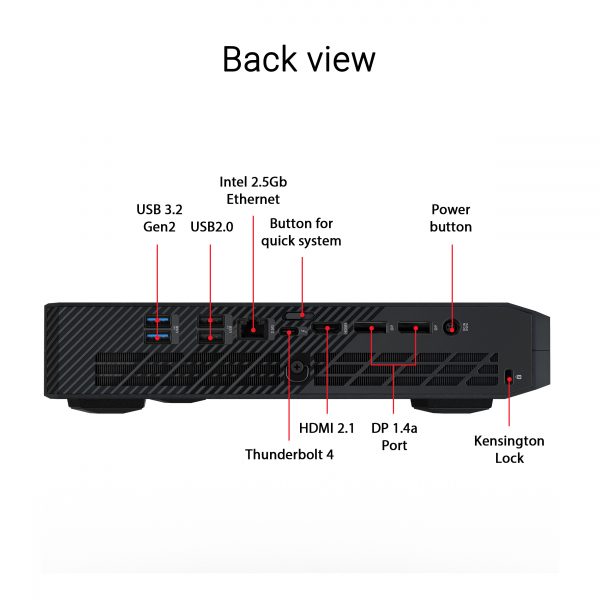 ASUS ROG NUC with NVIDIA GeForce RTX 4060 RNUC14SRKU7168A0I