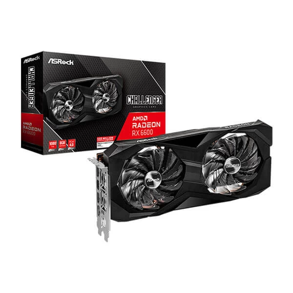 ASRock AMD Radeon RX 6600 Challenger 8GB
