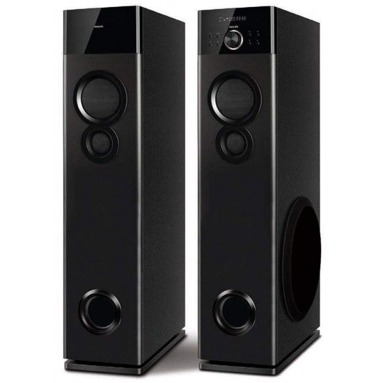 Philips SPA9120B/94 Bluetooth Tower Speakers With Mic