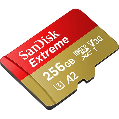 SanDisk Extreme 256GB MicroSD UHS-I Card