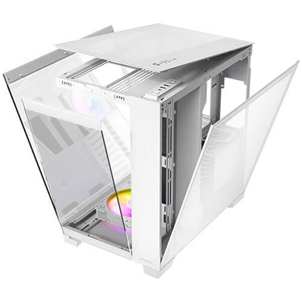 Antec C8 ARGB (E-ATX) Full Tower Cabinet (White) - Image 6