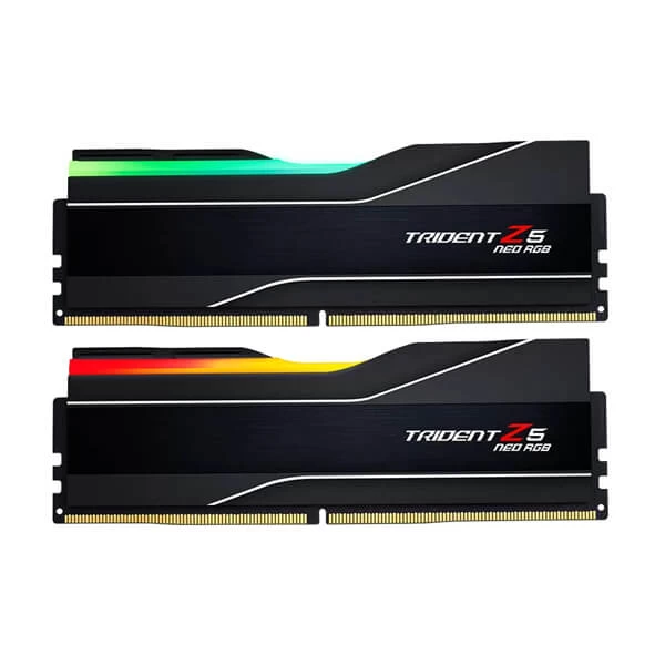 G.Skill Trident Z5 Neo RGB 64GB (32GBx2) DDR5 6000MHz Desktop RAM (Matte Black) - Image 2