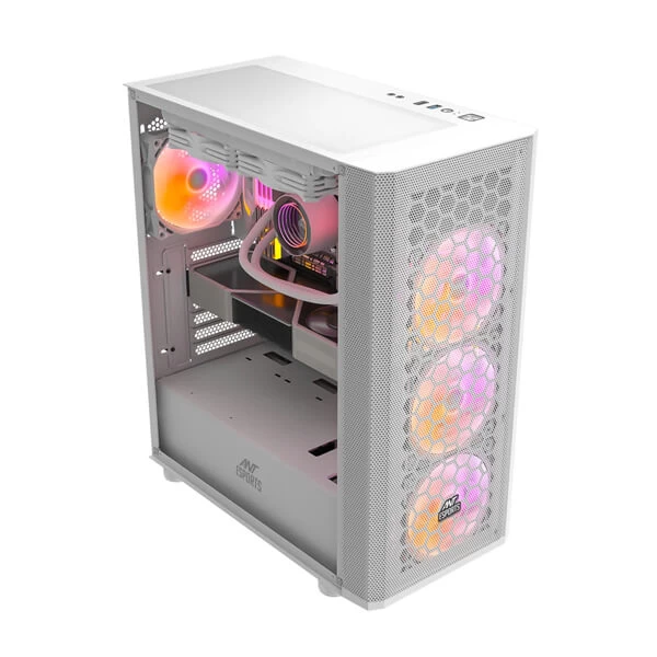Ant Esports Chassis 250 Air White (Computer Chassis Without PSU)