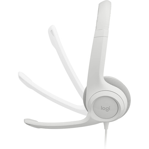 Logitech H390 USB Computer Headset (white)