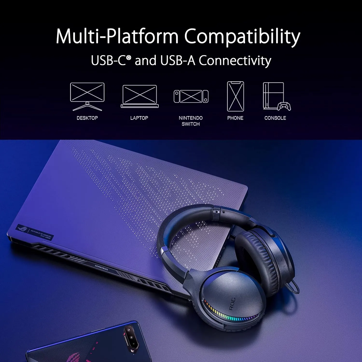 ASUS ROG Fusion II 300 Gaming Headset