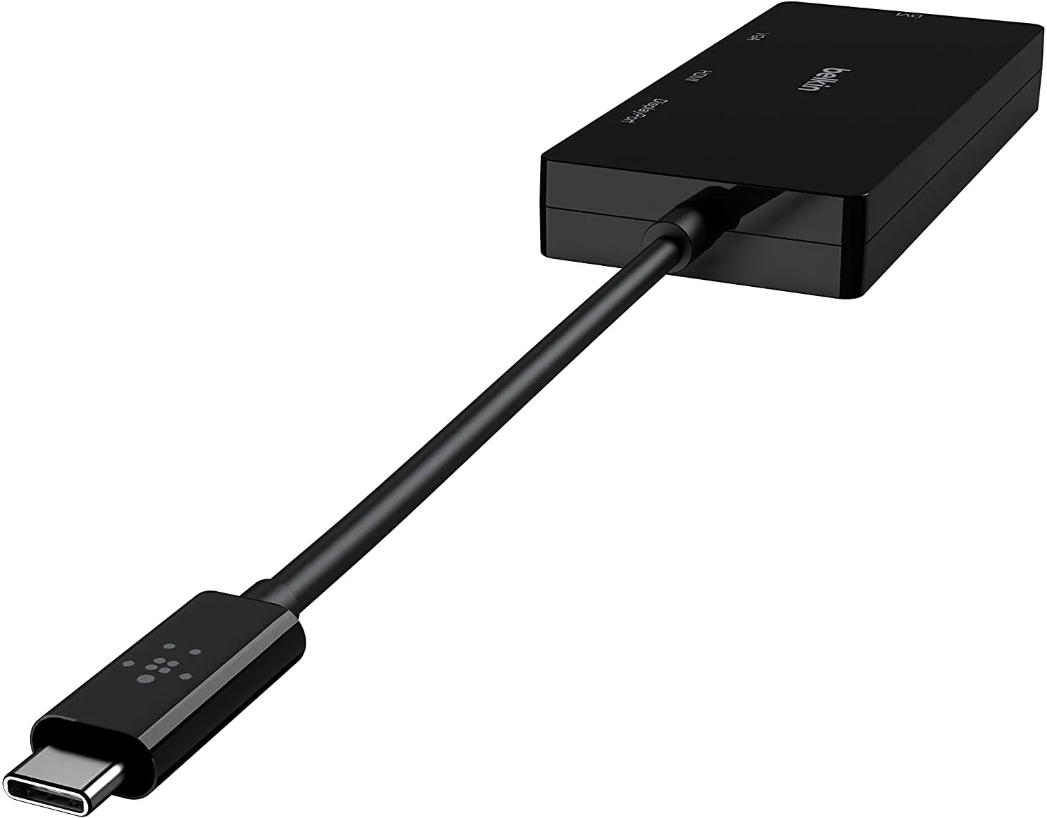 Belkin Multiport USB-C Adapter (USB-C Video Adapter w/VGA, DVI, 4K HDMI, 4K DisplayPort) Connect Your USB-C Laptop to Any Display hover view