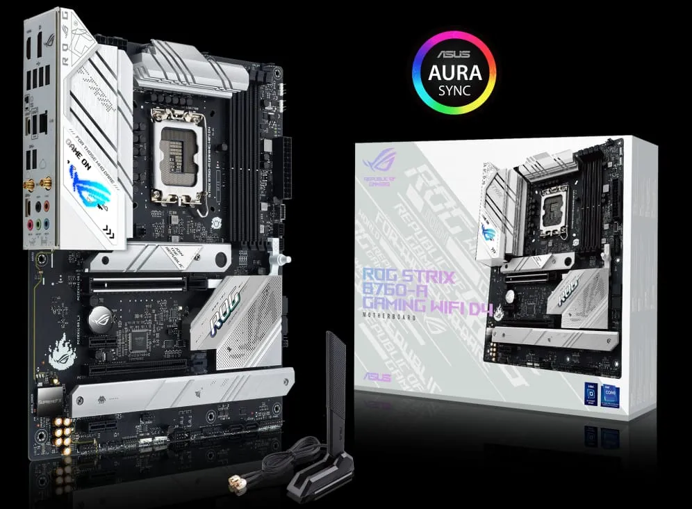 ASUS ROG STRIX B760-A GAMING WIFI D4 MOTHERBOARD