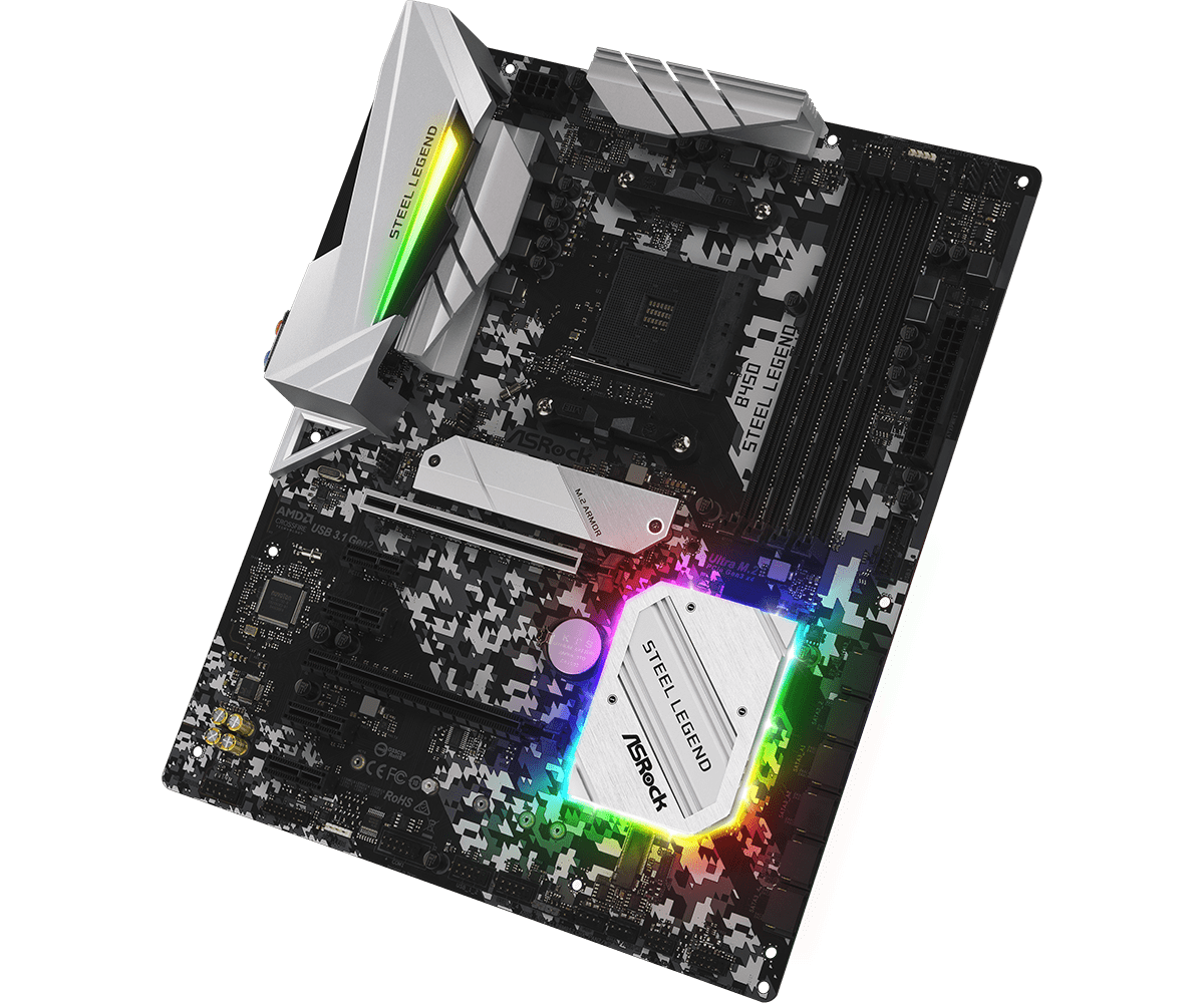 ASRock B450 Steel Legend Socket AM4/ AMD 3rd Generation - Image 3