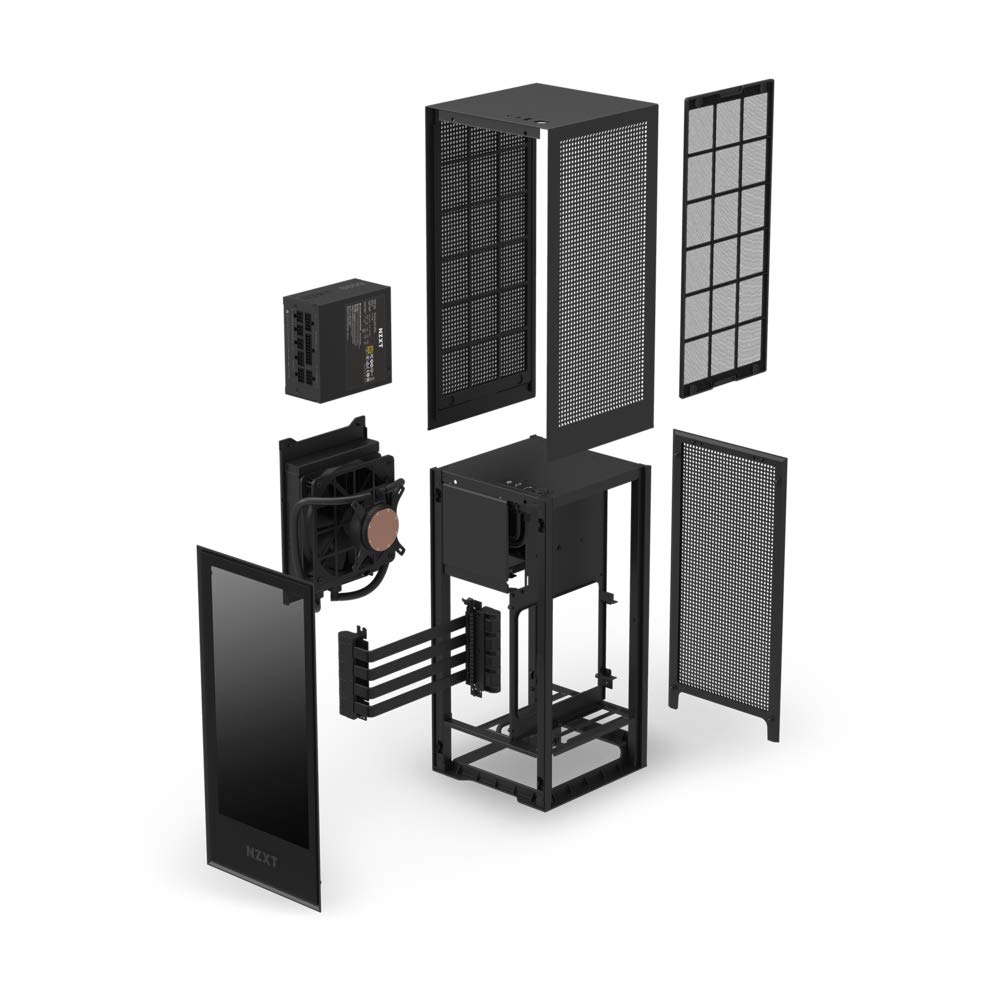 NZXT H1 MINI-ITX GAMING BLACK CABINET CASE