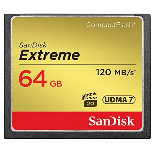 Sandisk 64GB Extreme CompactFlash Card 120MB-S