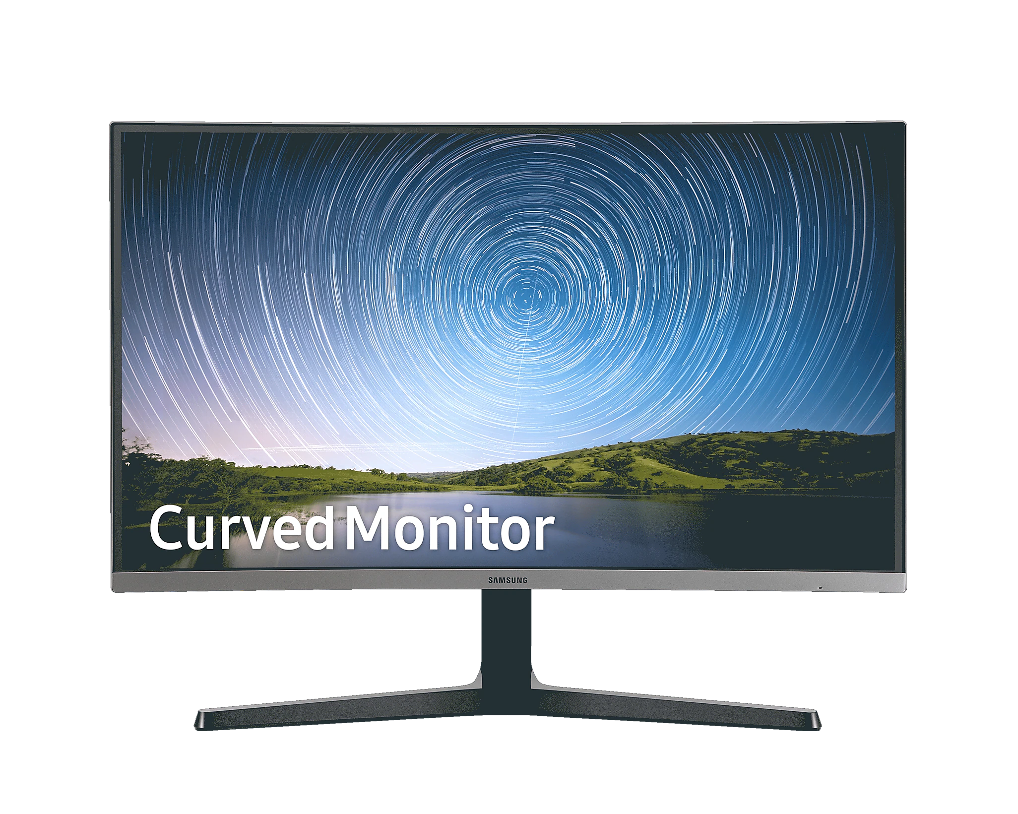 SAMSUNG 80cm (32") FHD Curved Monitor with bezel-less design