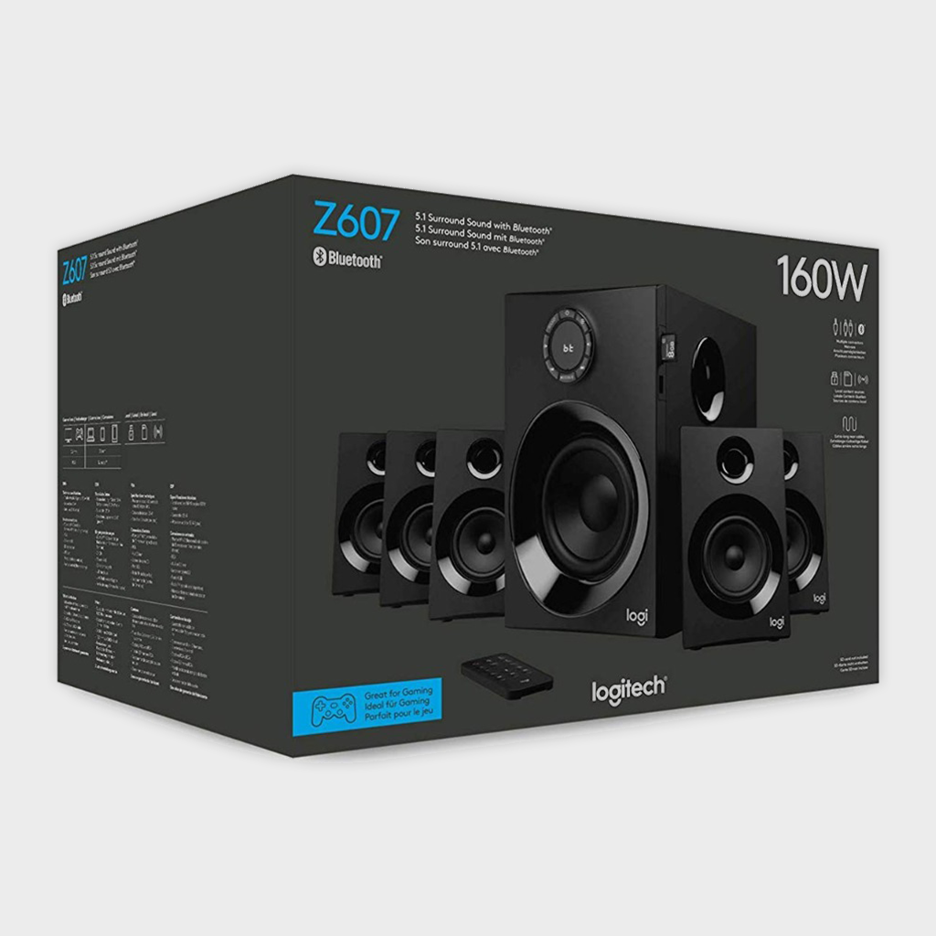 Logitech Z607 - 5.1 Speaker With Bluetooth, Fm Radio, Usb, Sd Card
