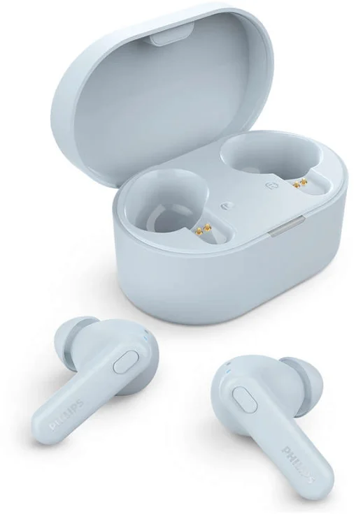 Philips True Wireless Headphones TAT1108BL/00, IPX4 water protection, Up to 15 hours play time