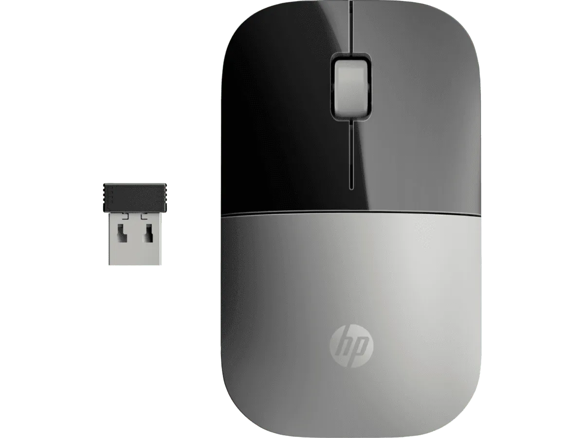 HP Z3700 Silver Wireless Mouse