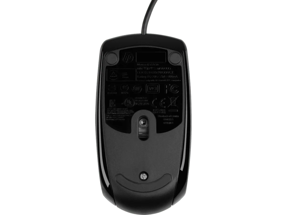 HP USB X500 Wired Optical Sensor Mouse