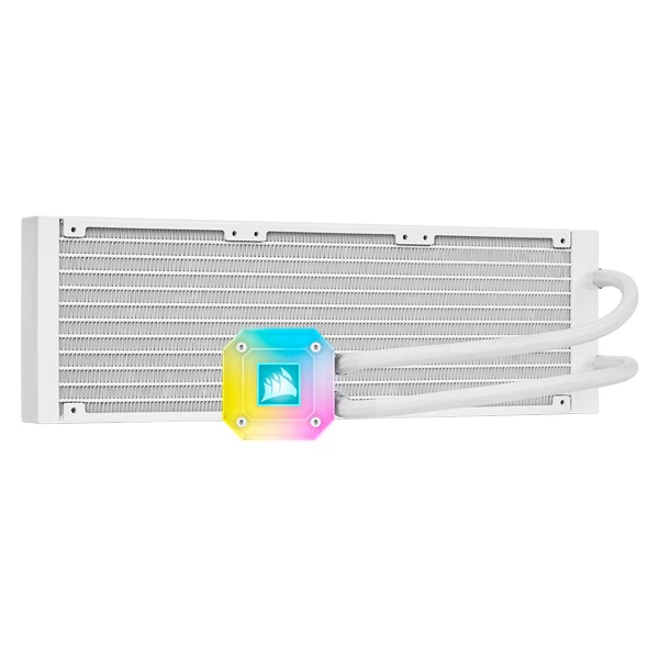 Corsair ICUE H150i Elite Capellix CPU Liquid Cooler (White)