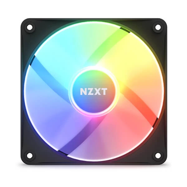NZXT F120 RGB CORE 120MM CABINET FAN BLACK (SINGLE PACK)