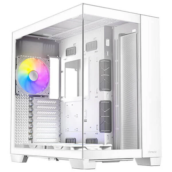 Antec C8 ARGB (E-ATX) Full Tower Cabinet (White) hover view