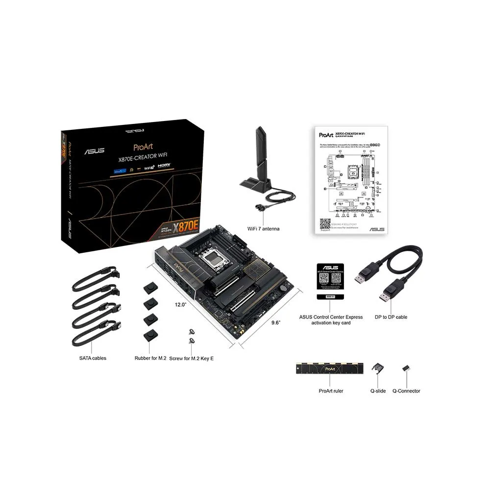 Asus ProArt X870E-Creator WiFi AM5 ATX Motherboard