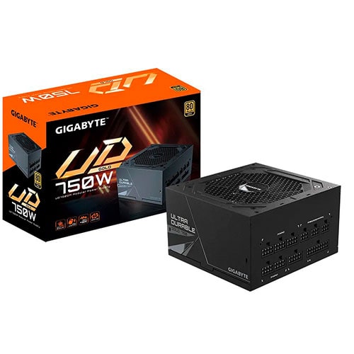 Gigabyte Ultra Durable 750W 80 PLUS Gold Fully Modular Power Supply