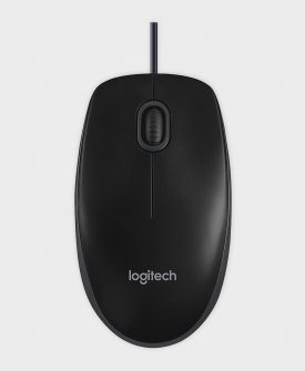 LOGITECH – B100 OPTICAL WIRED USB MOUSE