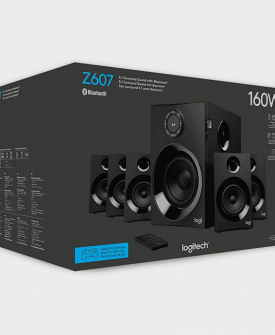 Logitech Z607 - 5.1 Speaker with Bluetooth, FM Radio, USB, SD Card