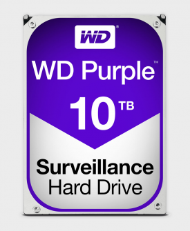 WD - Purple 10TB Surveillance HDD (WD100PURZ)