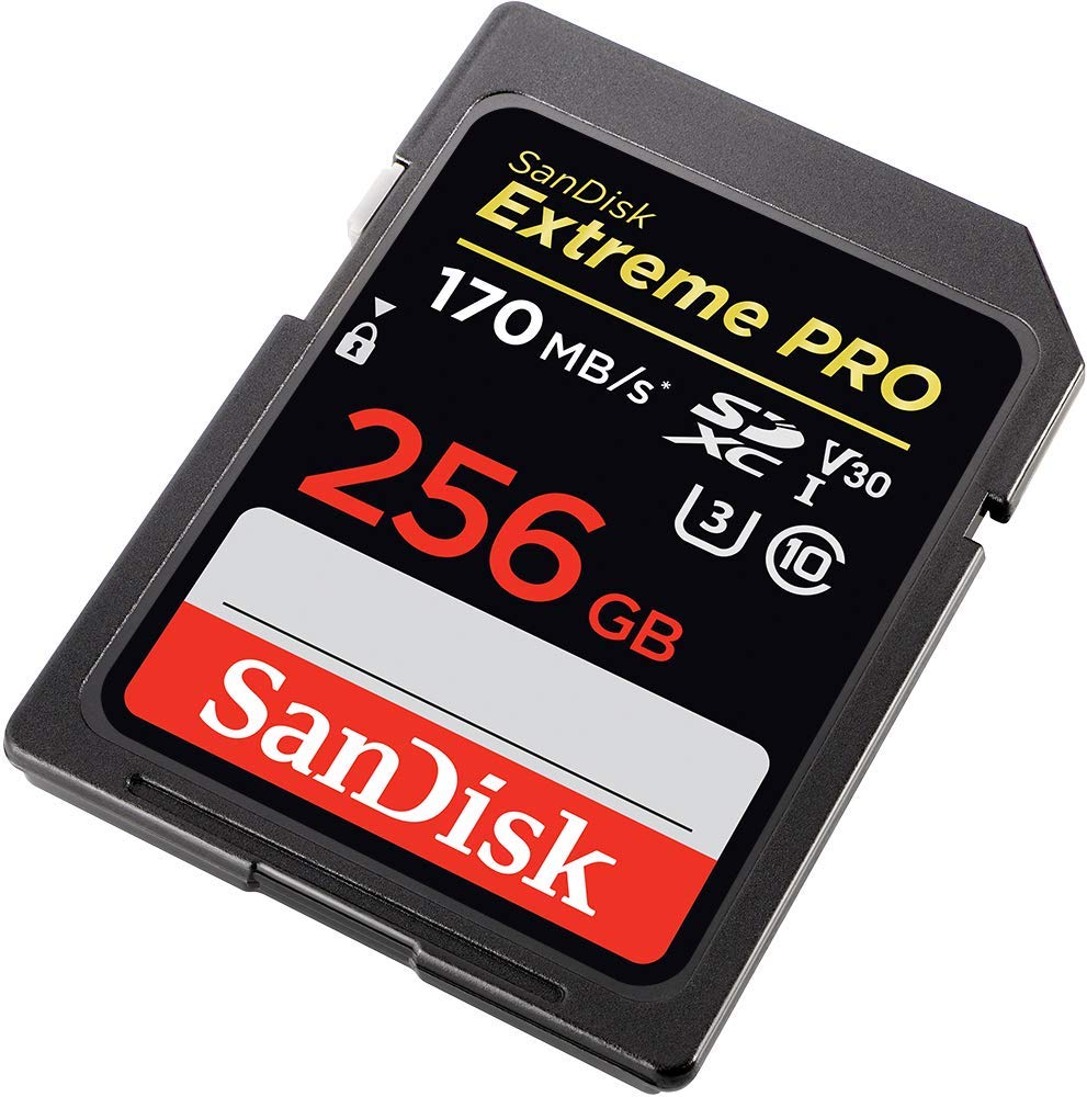 Sandisk 256Gb Extreme Pro Sdxc Uhs-I Card - C10, U3, V30, 4K Uhd, Sd Card - Sdsdxxy-256G-Gn4In ...