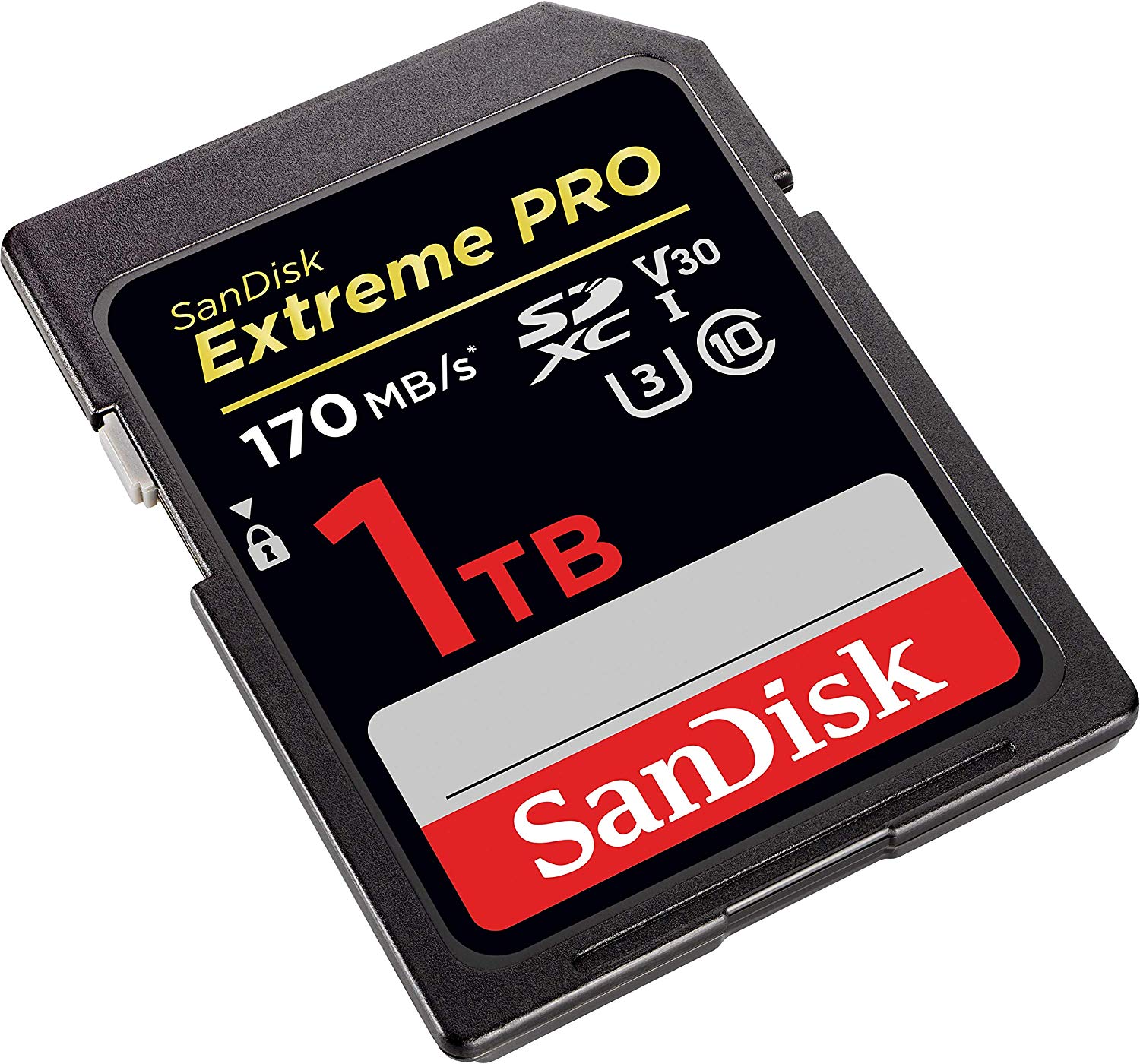Sandisk 1Tb Extreme Pro Sdxc UhsI Card C10, U3, V30, 4K