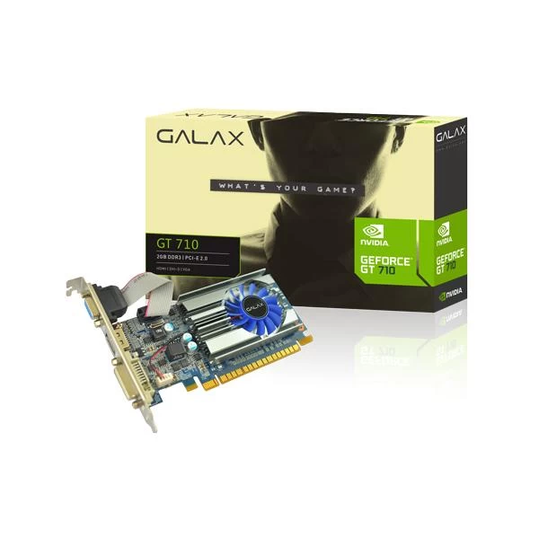 GALAX GEFORCE GT 710 PASSIVE 1GB - 700 Series - Graphics Card
